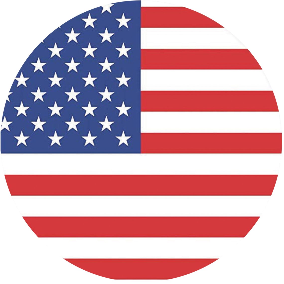 American Flag custom soundhole cover